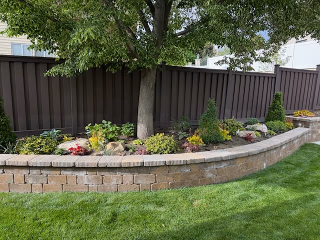 Stone courtyard, Holladay